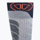 Lyžiarske ponožky SIDAS Ski Merinos sivé CSOSKMERI22 5