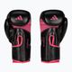 Boxerské rukavice adidas Hybrid 80 black/pink ADIH80 2