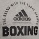 Pánske tričko adidas Boxing medium grey/heather black 3