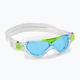 Detská plavecká maska Aquasphere Vista transparentná/jasne zelená/modrá MS5630031LB 6