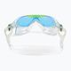 Detská plavecká maska Aquasphere Vista transparentná/jasne zelená/modrá MS5630031LB 8