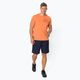 Lacoste Turtle Neck pánske tenisové tričko oranžové TH0964 2