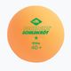 Donic-Schildkröt 1-Star Elite Poly ball 3 ks loptičky na stolný tenis oranžová 608318