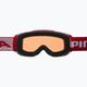 Detské lyžiarske okuliare Alpina Piney red matt/orange 8