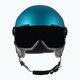 Detské lyžiarske prilby Alpina Zupo Visor Q-Lite turquoise matt 2