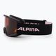 Detské lyžiarske okuliare Alpina Piney black/rose matt/orange 4