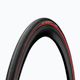 Continental Ultra Sport III 700x25C zaťahovacia čierna/červená pneumatika CO0150463