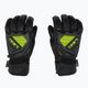 Pánske lyžiarske rukavice LEKI WCR C-Tech 3D black ice/lemon 3