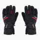 Lyžiarske rukavice LEKI Spox GTX black/red 650808302080 2