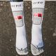 Ponožky Powerslide MyFit skate white and grey 900988 9