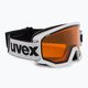 Lyžiarske okuliare UVEX Athletic LGL white/lasergold lite rose 55//522/213