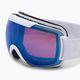 Lyžiarske okuliare UVEX Downhill 2 FM white/blue 55//115/124 5
