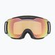 Lyžiarske okuliare UVEX Downhill 2 S black mat/mirror rose colorvision yellow 55//447/243 7