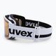 Lyžiarske okuliare UVEX Skyper P white mat/polavision brown/clear 55//444/13 4