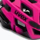 Pánska cyklistická prilba Uvex Race 7 pink 41/0/968/06 7