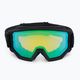 Lyžiarske okuliare UVEX Athletic FM black mat/mirror green lasergold lite55//52/233 2