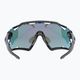 Cyklistické okuliare UVEX Sportstyle 228 black matt/mirror blue 53/2/067/2206 8