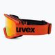 Lyžiarske okuliare UVEX Athletic FM fierce red mat/mirror orange 55//52/313 4