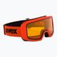 Lyžiarske okuliare UVEX Saga TO fierce red mat/mirror red laser/gold lite/clear 55/1/351/33