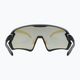 Cyklistické okuliare UVEX Sportstyle 231 2.0 P black mat/mirror blue 53/3/029/2240 9
