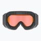 UVEX Evidnt Attract CV S2 lyžiarske okuliare čierne matné/zrkadlové červené/kontra oranžové/čierne 3