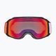 UVEX Xcitd CV S2 lyžiarske okuliare black matt/mirror scarlet/colorvision green 2