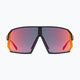 Slnečné okuliare UVEX Sportstyle 237 black matt/mirror red 2