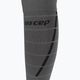 CEP Reflexné šedé dámske kompresné bežecké ponožky WP402Z 3