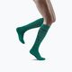 CEP Reflexné dámske bežecké kompresné ponožky zelené WP40GZ 4