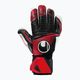 Uhlsport Powerline Supersoft Hn brankárske rukavice black/red/white