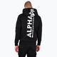 Pánska mikina Alpha Industries Back Print Zip black 3