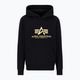 Pánska mikina Alpha Industries Basic Carbon Hoody black/gold 3