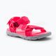 Jack Wolfskin Seven Seas 3 ružové detské trekové sandále 4040061_2172