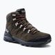 Jack Wolfskin pánske trekové topánky Refugio Texapore Mid brown/black 4049841