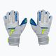 Detské brankárske rukavice Reusch Attrakt Fusion Finger Support Guardian sivé 527294 3