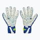 Brankárske rukavice Reusch Pure Contact Fusion Junior 4018 modré 5272900-4018 2