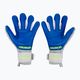 Detské brankárske rukavice Reusch Attrakt Grip Evolution Finger Support Junior sivé 5272820 2