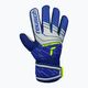 Detské brankárske rukavice Reusch Attrakt Solid Junior modré 5272515-6036 6