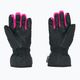 Detské lyžiarske rukavice Reusch Flash Gore-Tex black/black melange/pink glo 2