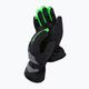 Detské lyžiarske rukavice Reusch Flash Gore-Tex black/green 62/61/35