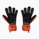 Detské brankárske rukavice Reusch Attrakt Grip Evolution Finger Support Junior červené 5372820-3333 2