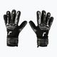 Detské brankárske rukavice Reusch Attrakt Infinity Finger Support Junior čierne 5372720-7700