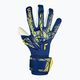 Detské brankárske rukavice Reusch Attrakt Gold X GluePrint premium blue/gold 2