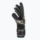 Rukavice brankárske  Reusch Attrakt Silver NC Finger Support black/gold/white/black 4