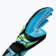 Brankárske rukavice Reusch Attrakt Aqua Evolution black/fluo lime/aqua 3