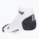 Dámske kompresné bežecké ponožky CEP Low-Cut 3.0 White WP4A8X2 2