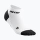 Dámske kompresné bežecké ponožky CEP Low-Cut 3.0 White WP4A8X2 4