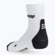 CEP pánske bežecké kompresné ponožky 3.0 white WP5B8X 3