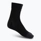 CEP Dámske bežecké kompresné ponožky 3.0 Black WP5BVX