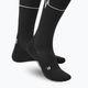 CEP Heartbeat dámske kompresné bežecké ponožky čierne WP20KC3 7